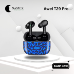 Awei T29 Pro Bluetooth 5.1 Gaming Earbuds, IPX6 Waterproof, RGB Lights & Low Latency 7H Battery & Clear Mic – Nasmik