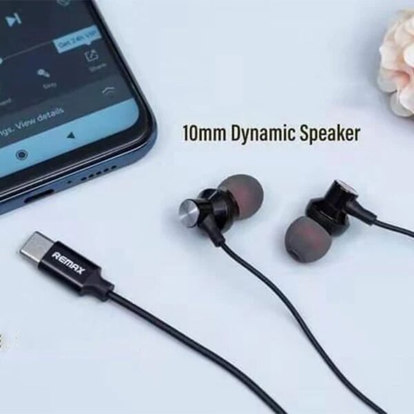 REMAX RM-560 Type-C In-Ear Stereo Metal Wired Earphone