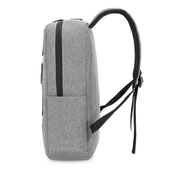 3PCS Combo Pack Men's Casual Waterproof Laptop Backpack Set College & Computer Bag - Silver - Nasmik
