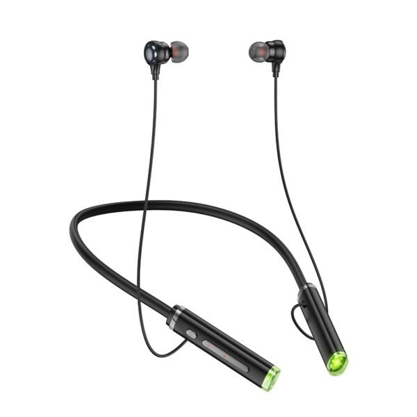 Hoco ES72 Benevolent Bluetooth 5.4 Neckband Earphones – 30H Playback, Lightweight 31.5g, Fast Charging Headset