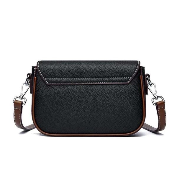 PU Leather Waterproof  Handbag for Women – Small Crossbody, Shoulder Bag with Zipper Pockets(Red)