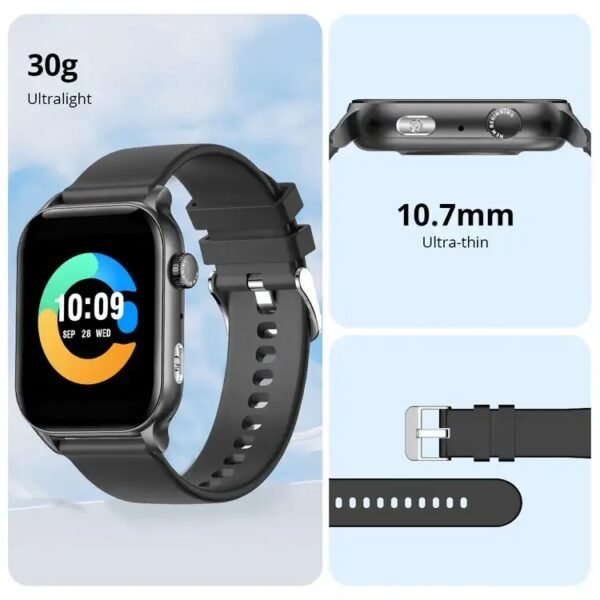 Colmi P78 AMOLED Display Smartwatch IP68 Waterproof, Bluetooth Calling, Long Battery Life Watch