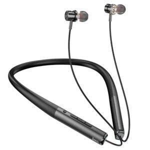 Hoco ES71 Bluetooth Wireless Neckband Earphones – 70H Battery Life, BT 5.3, Magnetic Earbuds, Type-C Fast Charging Headset for Music & Calls