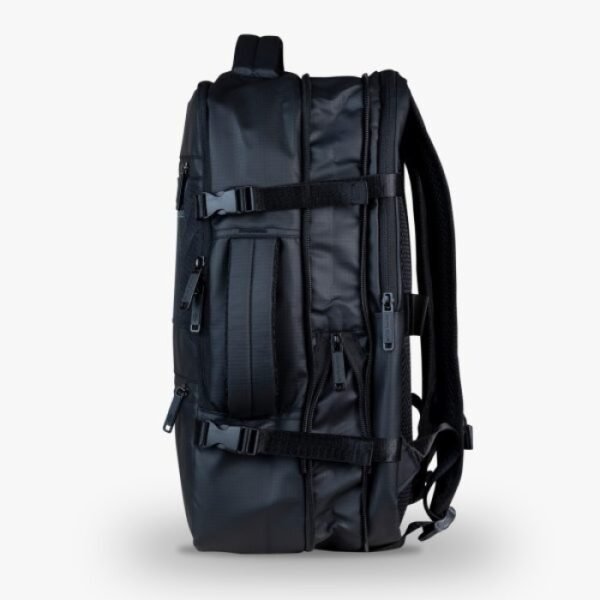 Premium 17" Travel Backpack for Men & Women Bag - USB Port, Water Resistant, Air Cushion Straps