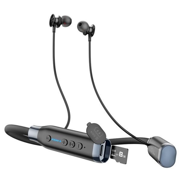 Hoco ES62 Wireless Neckband Earphones Bluetooth 5.3 120H Playback 800mAh Battery Fast Charging Headset