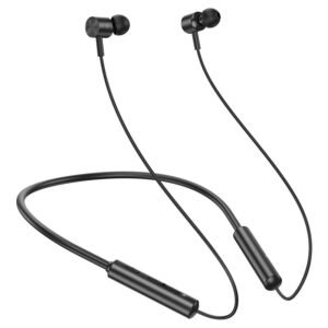 HOCO ES69 Platinum Wireless Earphones – Bluetooth 5.3, 20H Playback Type-C Fast Charging, Silicone Neckband