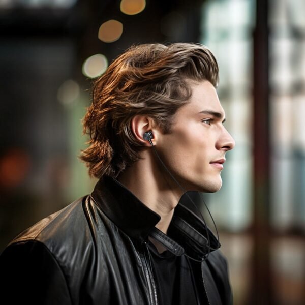Hoco ES70 Long Battery Life Bluetooth Neckband Wireless Earphones with 80H Playtime Noise Cancelling Mic Lightweight Sports Headset