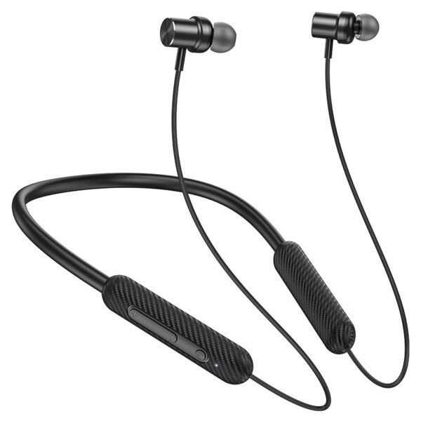 Hoco ES70 Long Battery Life Bluetooth Neckband Wireless Earphones with 80H Playtime Noise Cancelling Mic Lightweight Sports Headset