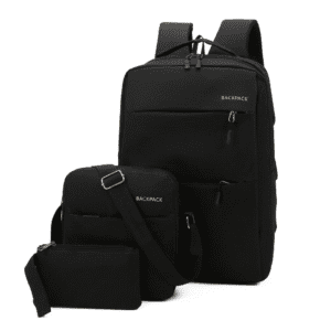 3PCS Laptop Anti-Theft USB-Compatible BackPack for men and women